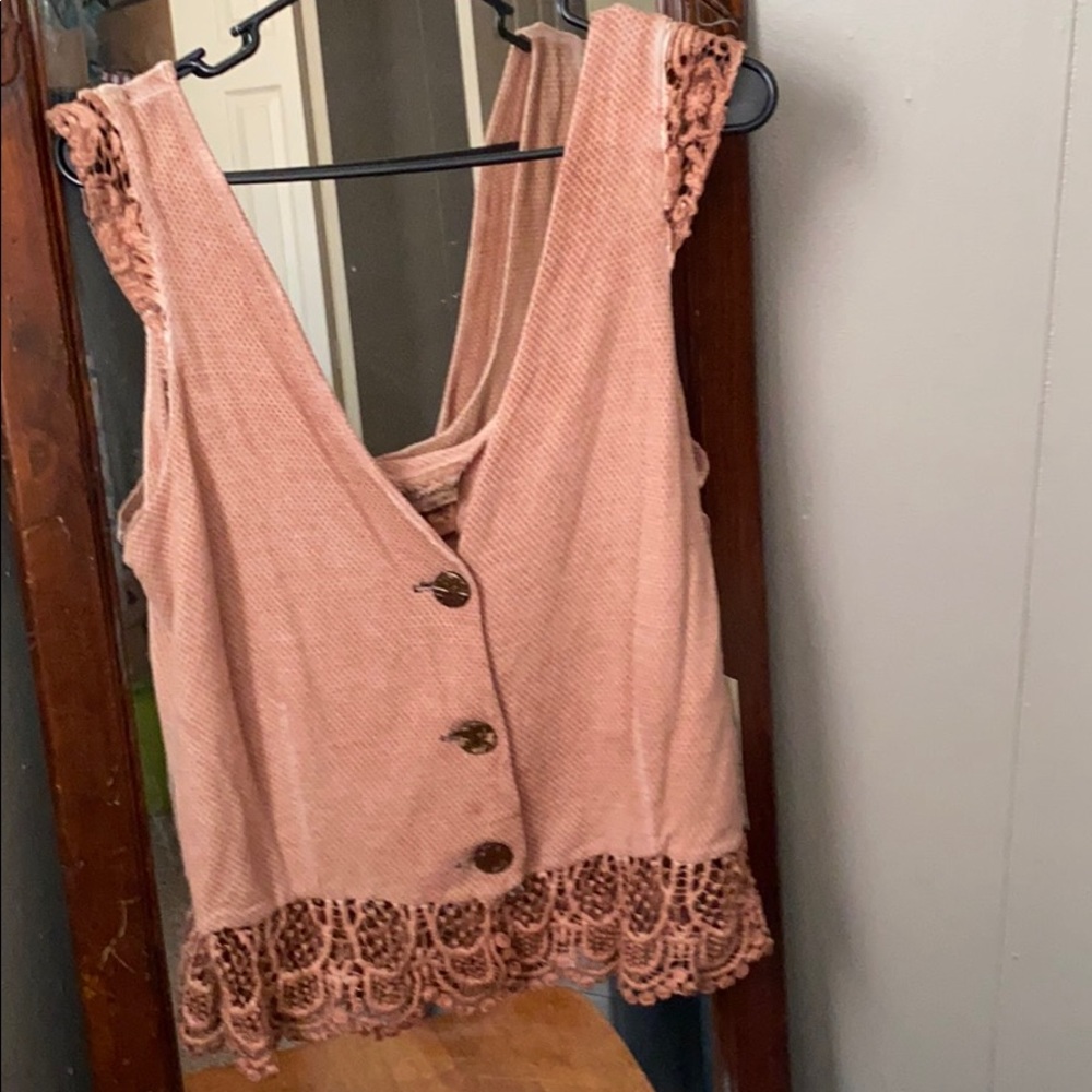 Blush BKE Vest